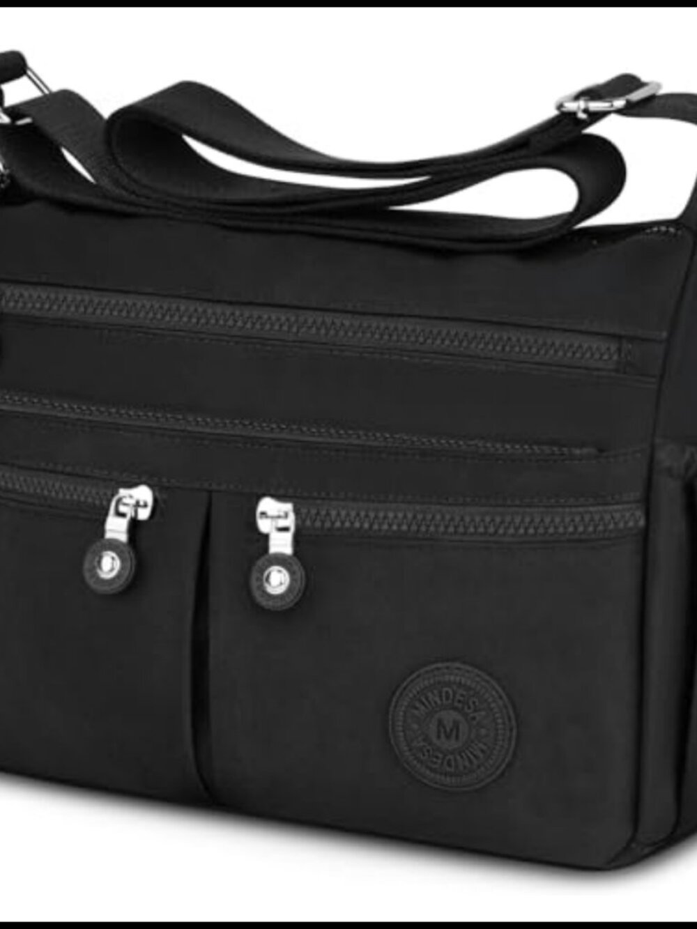 Nylon Crossbody Bag Women Waterproof Travel Purse Shoulder Handbag